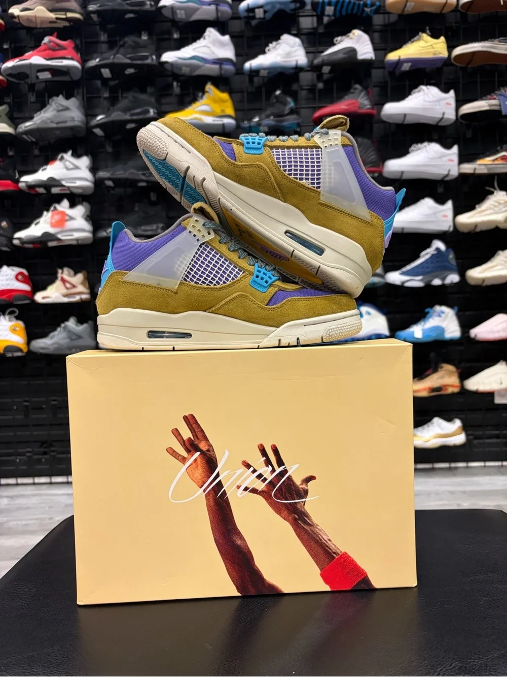 Jordan 4 Union Desert Moss